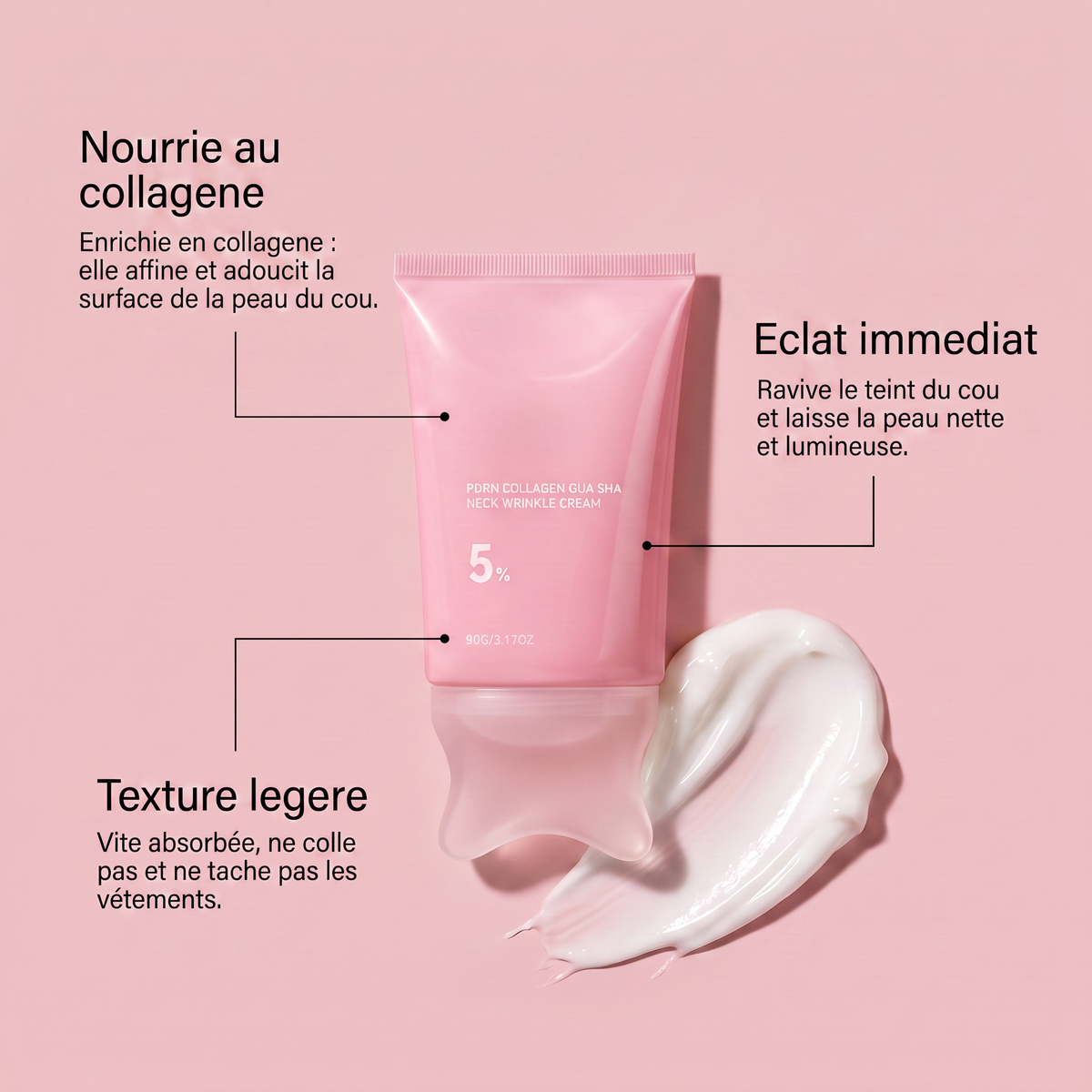 Le Lissage — nourrie au collagène, éclat immédiat, texture légère
