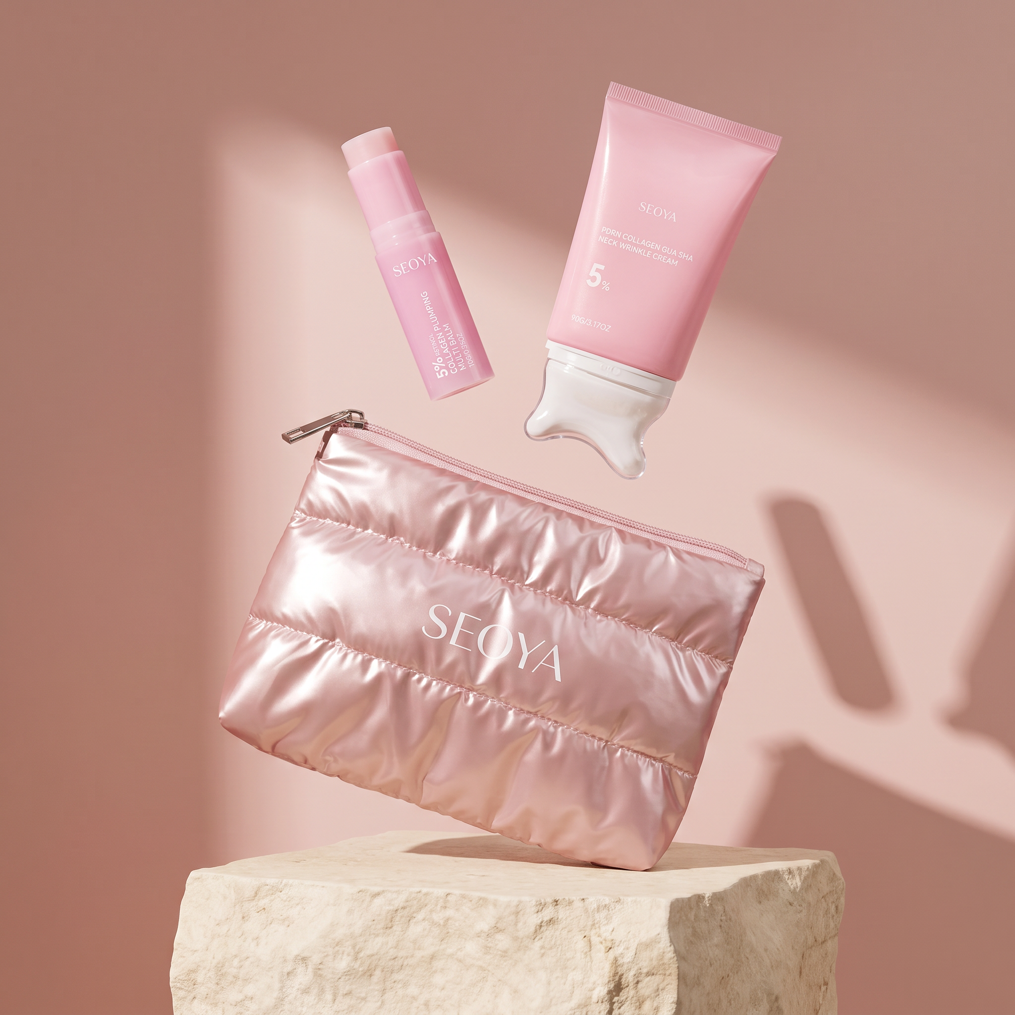 La trousse SEOYA avec La Retouche et Le Lissage — le kit complet